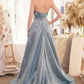 Andrea & Leo A1439 Dress Pleated Origami Liquid Taffeta Gown