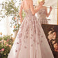 Andrea & Leo A1455 Dress Romance Embroidery A-Line Corset Gown