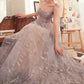 Andrea & Leo A1458 Dress Under The Sea Embroidery A-Line Gown