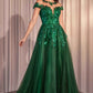 Andrea & Leo A1475 Cap Sleeve Mother of the Bride A-line Gown