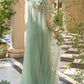 Andrea & Leo A1494 Strapless Sweetheart Fitted Formal Gown