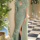 Andrea & Leo A1494 Strapless Sweetheart Fitted Formal Gown