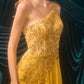 Andrea & Leo A1495 One Shoulder Chiffon A-Line Formal Dress