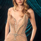 Andrea & Leo A1501 Sculpted Red Carpet Fitted Gown