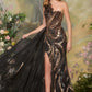 Andrea & Leo A1502 Statement Making One Shoulder Fitted Gown