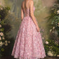 Andrea & Leo A1523 A-Line Tea Length Tea Party Dress