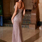Nox Anabel A1582 Sleeveless Fully Beaded Fitted Dress