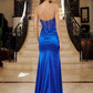 Nox Anabel A1596 Strapless Beaded Dress with Slit