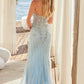 Nox Anabel A1713 Sweetheart Neckline Fully Beaded Strapless Dress