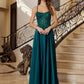 Nox Anabel A1725 Stretch Satin A-Line Dress