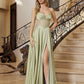 Nox Anabel A1738 Long A-Line Strapless Boned Corset Prom Dress