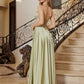Nox Anabel A1738 Long A-Line Strapless Boned Corset Prom Dress