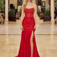 Nox Anabel A1739 Long Strapless Fitted Evening Gown