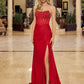Nox Anabel A1739 Long Strapless Fitted Evening Gown