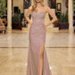 Nox Anabel A1739 Long Strapless Fitted Evening Gown