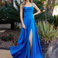 Nox Anabel A1744 Elegant Stretch Satin A-Line Evening Dress