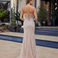 Nox Anabel A1746 Exquisitely Crafted Fitted Tulle Formal Gown