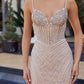 Nox Anabel A1746 Exquisitely Crafted Fitted Tulle Formal Gown