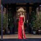 Nox Anabel A1753 Fitted Stretch Satin Strapless Prom Gown
