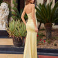 Nox Anabel A1753 Fitted Stretch Satin Strapless Prom Gown