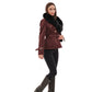 Genuine Polar Fox Eco Suede Jacket