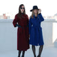 Classic Wraparound Cashmere Blend Overcoat