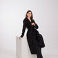 Astoria Classic Wraparound Wool Blend Overcoat