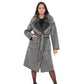 Genuine Silver Fox Virgin Wool Coat