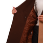 Sandro Cashmere Blend Overcoat in Camel