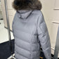 Men's Genuine Fur Trim Sorona® Fill Coat