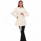 Opera Cashmere Blend Overcoat in White