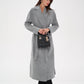 Cambridge Comfort Wraparound Wool Cashmere Coat in Dove