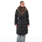 Genuine Polar Fox Fur Down Fill Parka