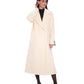 Premium 100% Australian Merino Wool Coat in Marshmallow