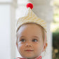 Yellow Linen Party Hat