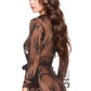 Delicate Lace Short Robe