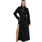 Aria Cashmere Blend Coat in Black