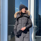 Sydney Genuine Fur Trim Down Parka