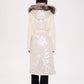 Saga® Furs Silver Fox Wool Alpaca Freudenberg Comfortemp® Coat