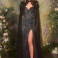 Ethereal Couture Sheer Cape