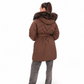 Genuine Fur Trim Down Fill Coat