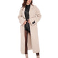 Mia Premium 85% Wool Cashmere Coat in Sea Salt