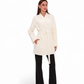 Opera Cashmere Blend Overcoat in White