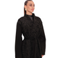 Noir Genuine Karakul Wool Overcoat