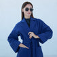 Classic Wraparound Cashmere Blend Overcoat