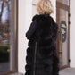 Genuine Polar Fox fur vest, 90 cm, by Alaska Outerwear Company, shown from the front