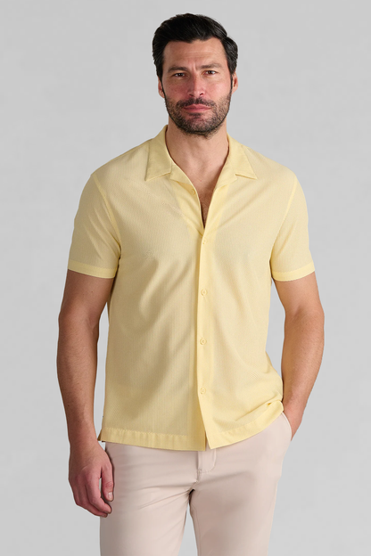 AIR Resort Shirt Solid // Yellow