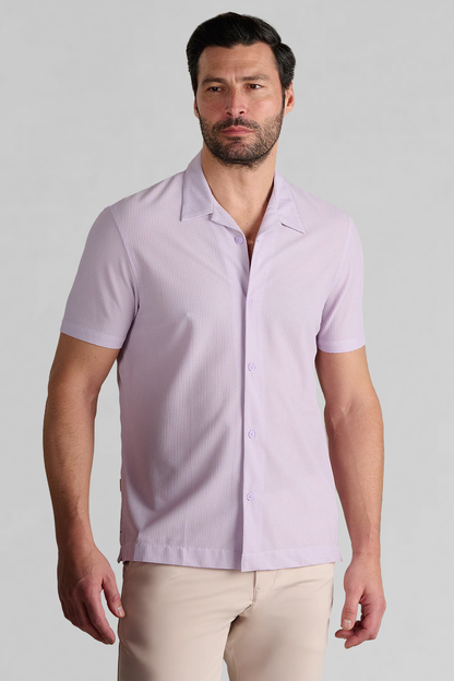 AIR Resort Shirt Solid // Lilac