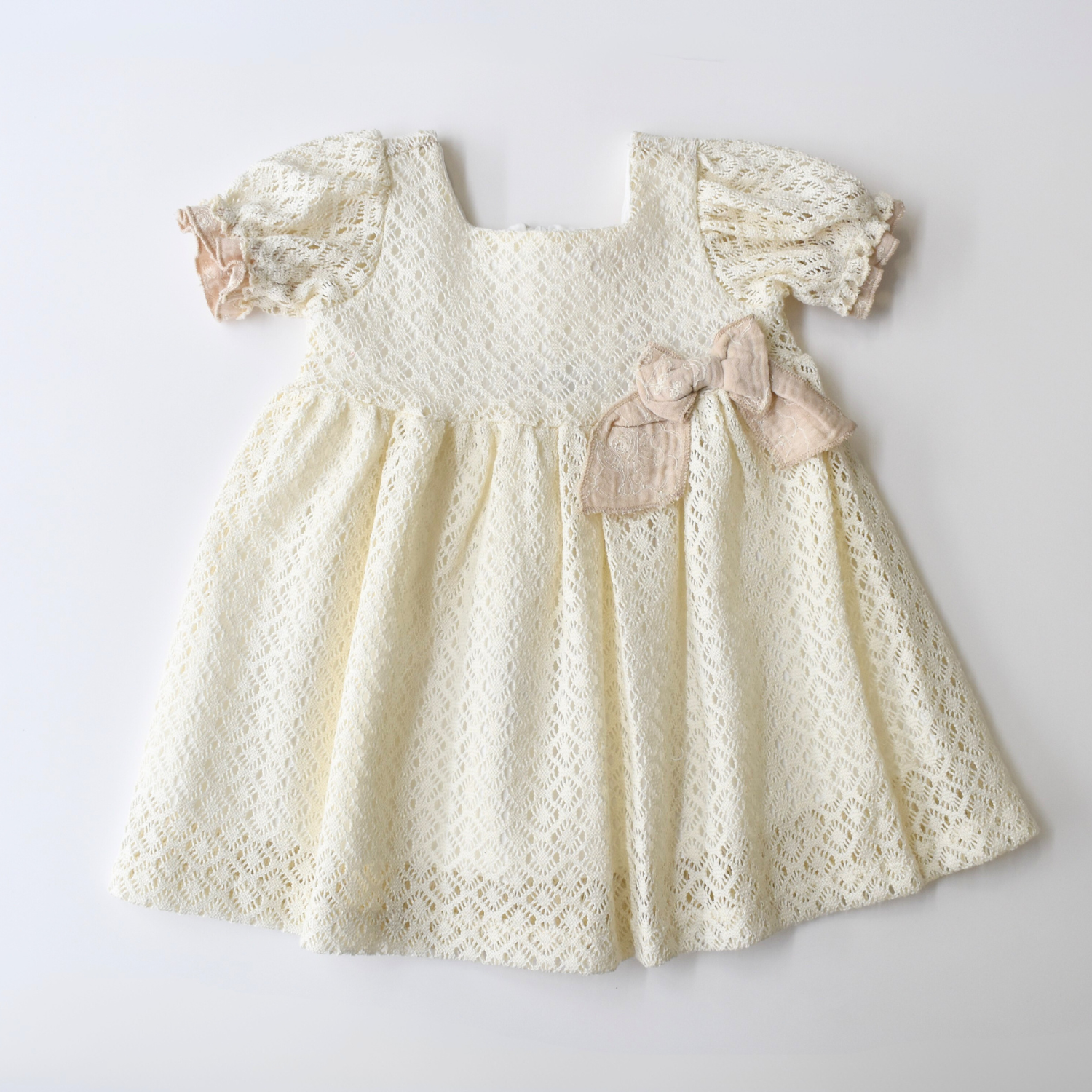 Timeless Charm Girls Lace Dress-0