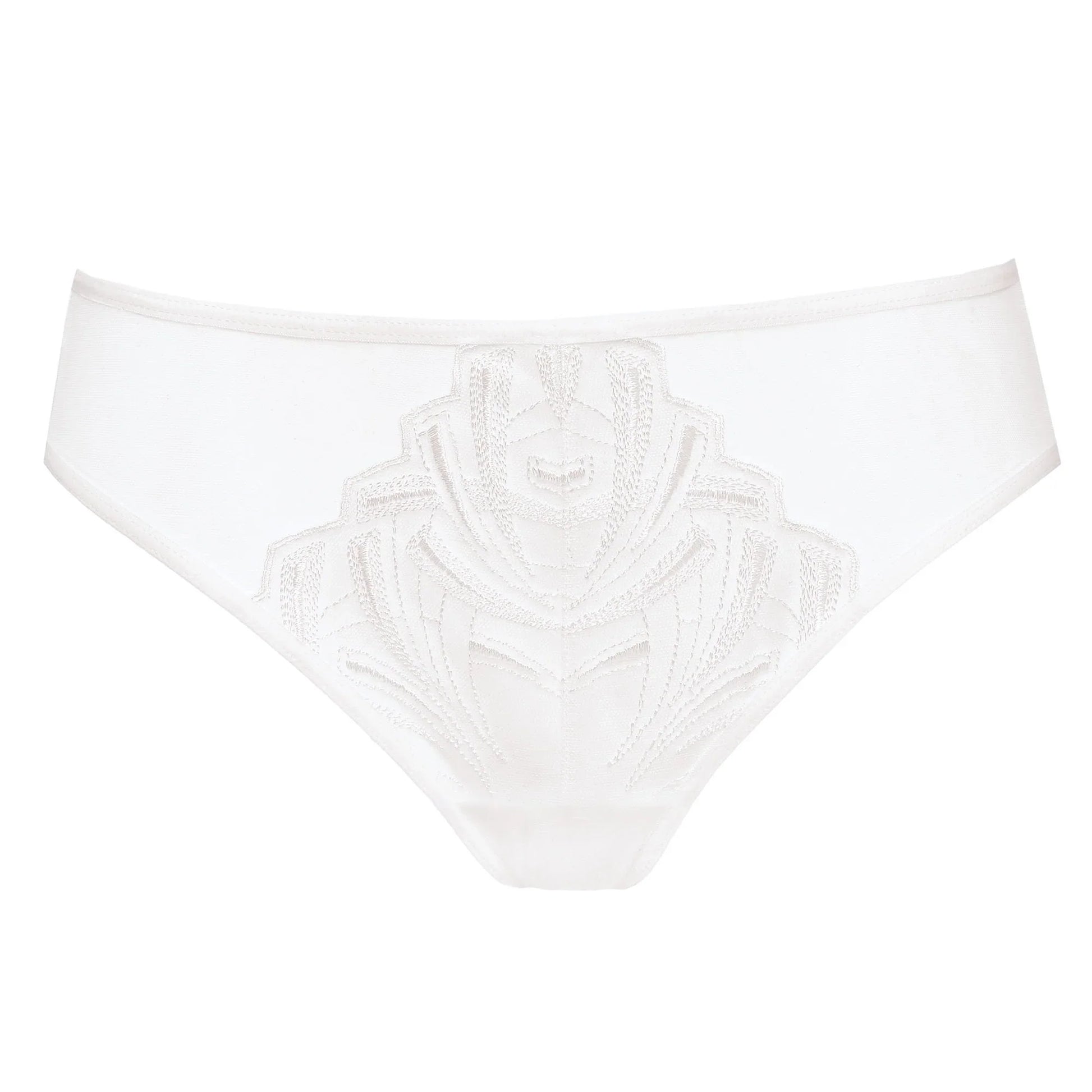Gorteks Angel Sheer Mesh Embroidery Bikini Panty-3